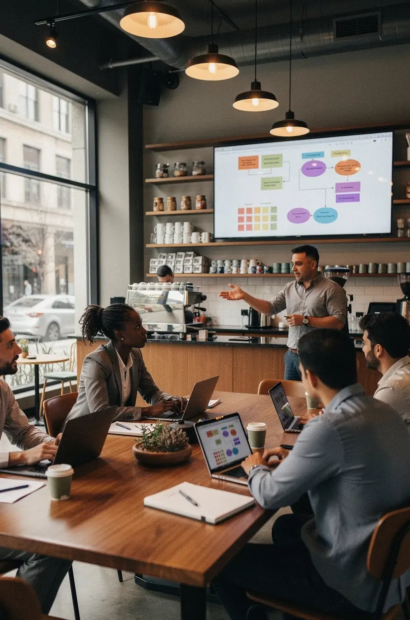 Illustration of habit formation science and productivity systems.