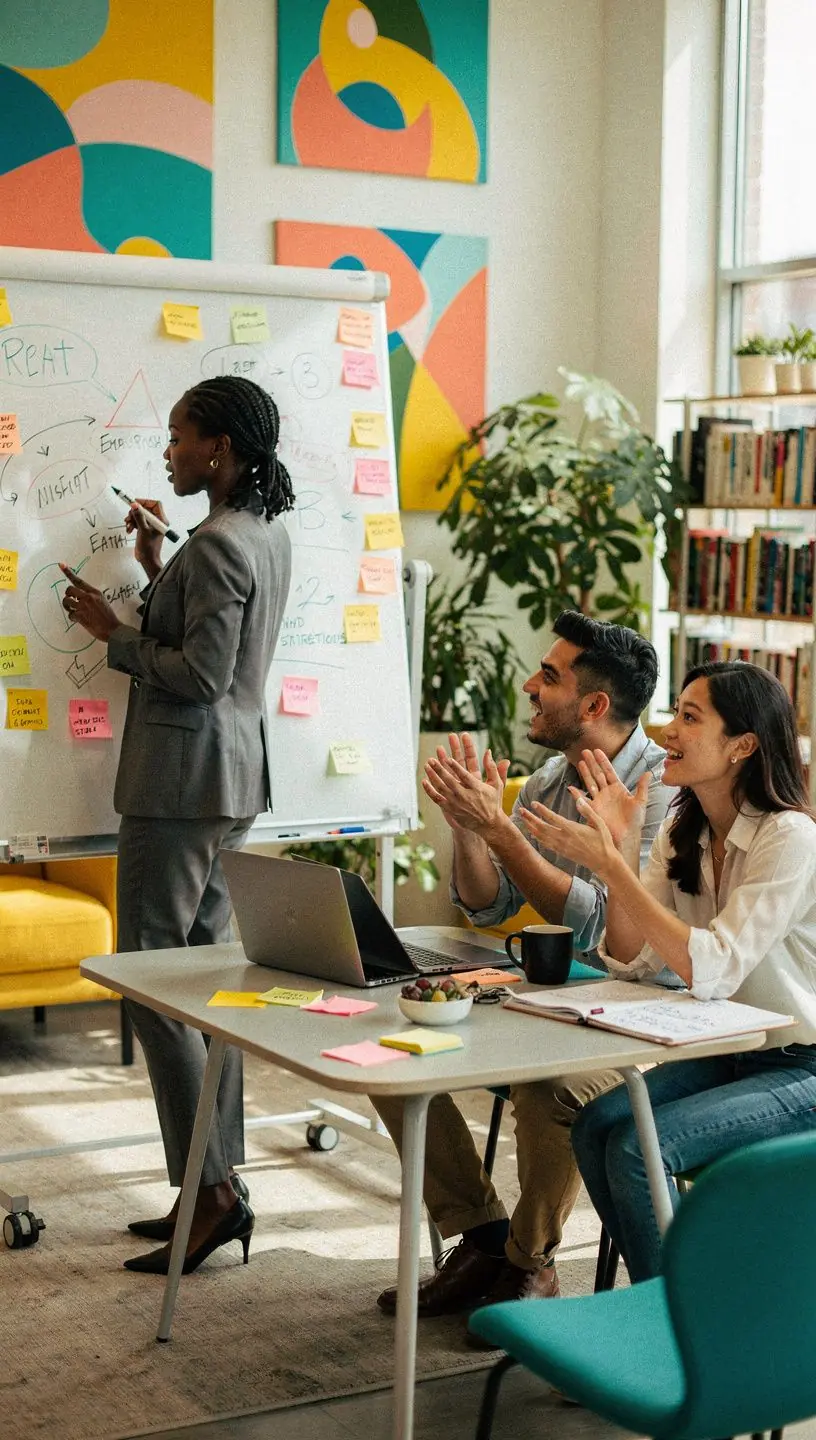 Modern office environment